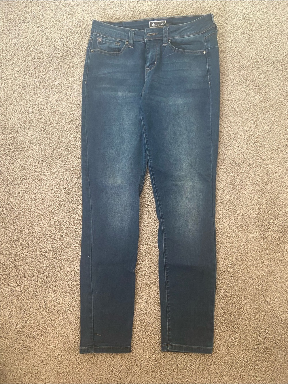 Size 9 Dark Blue Skinny Jeans